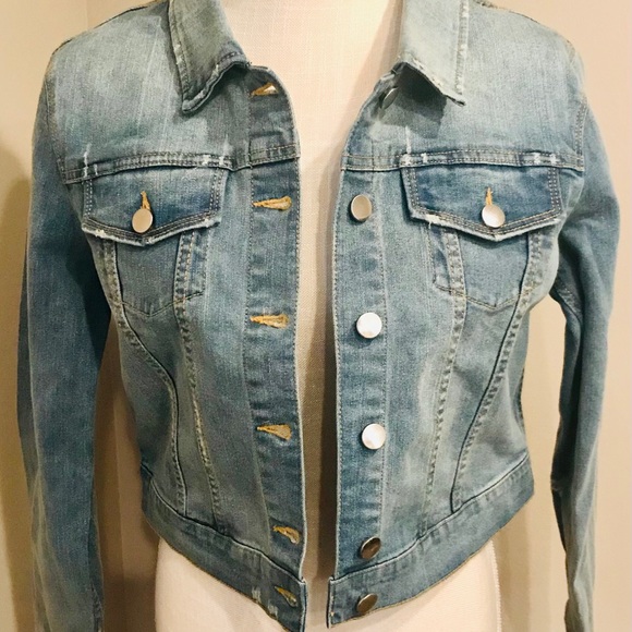 TEXTILE Elizabeth and James denim jean jacket - Picture 3 of 12